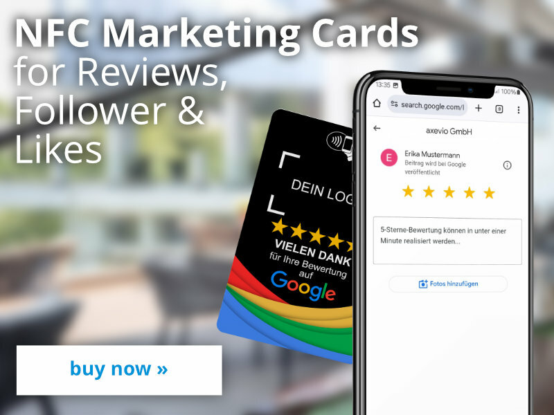 NFC Review Cards for Google Reviews and more