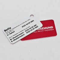 Assistance Dog Tag with Contact Information / Notes...