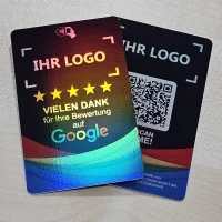 NFC Bewertungskarte (Google) inkl. Text-/Logo-Druck...