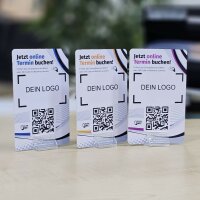 NFC Terminkarte - Termine buchen per NFC & QR inkl. Logo-/Textdruck