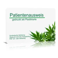 Patientenausweis für medizinisches Cannabis als...