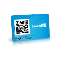 NFC-Card for LinkedIn Profiles individually printed