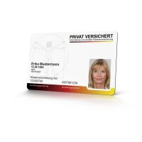 Information Card with Photo for Private Patients (Private...