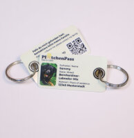 PfötchenPass - The ID Tag for Your Dog (2 Pcs.)