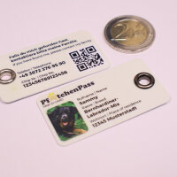 PfötchenPass - The ID Tag for Your Dog (2 Pcs.)