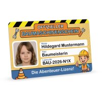 Kinder-Baumaschinenschein (Bagger, Kran und Abenteuer)