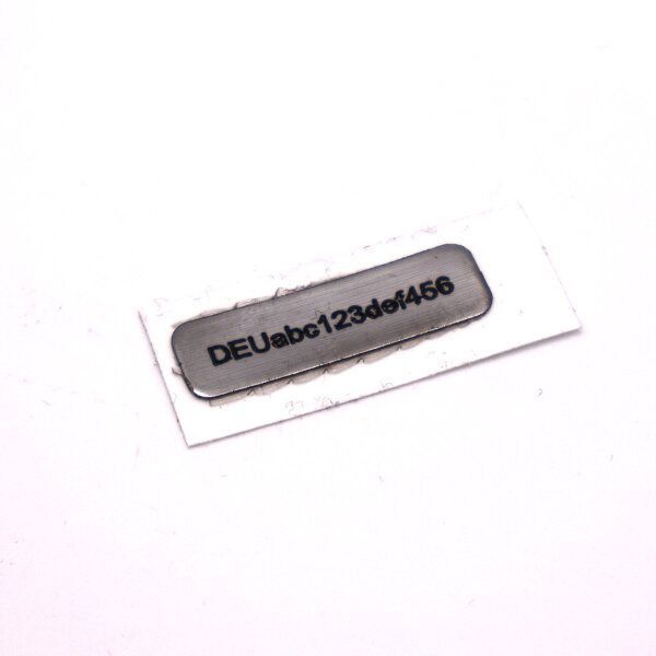 Silber (gebürstet)